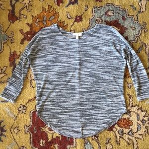 Olive & Oak 3/4 Sleeve Tunic Sweater